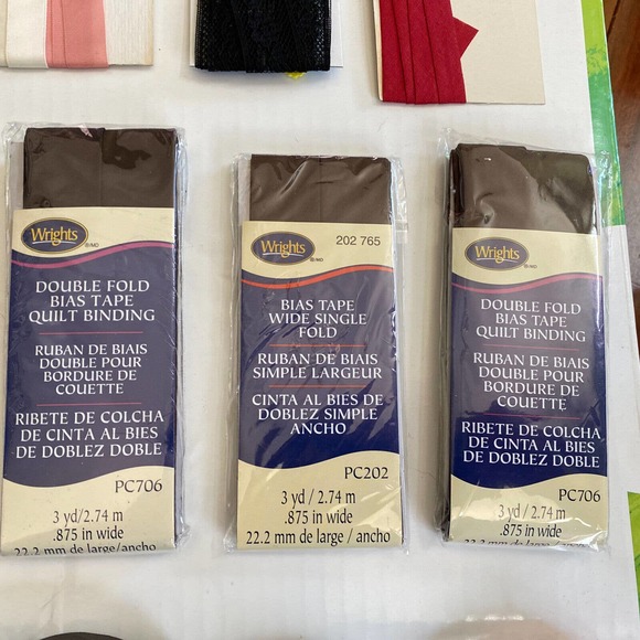 VINTAGE LOT - Seam binding. Victory, Aimcee, Wrights, unbranded. Free shipping - Picture 3 of 16